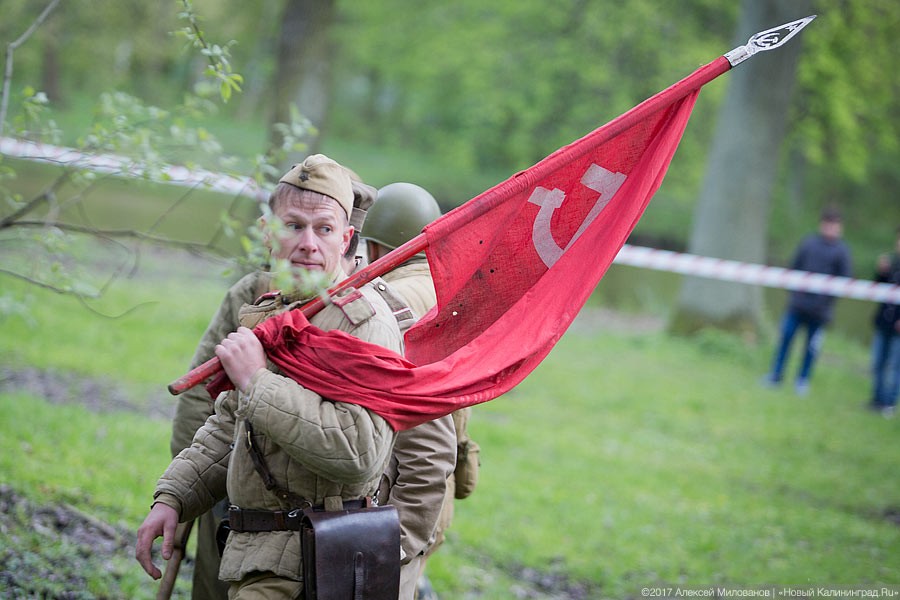 Холодный штурм: военно-историческая реконструкция в Калининграде