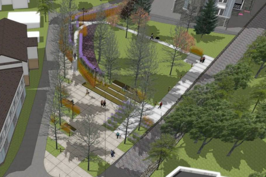 В Светлогорске рассказали, как будет выглядеть сквер первых переселенцев