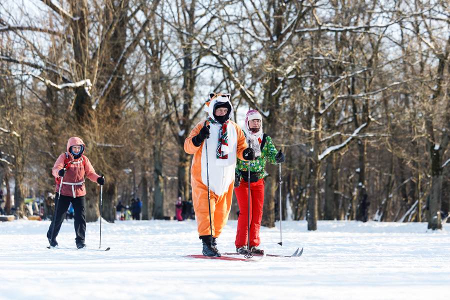 Игры при −20°C: как в Калининграде прошёл День зимних видов спорта