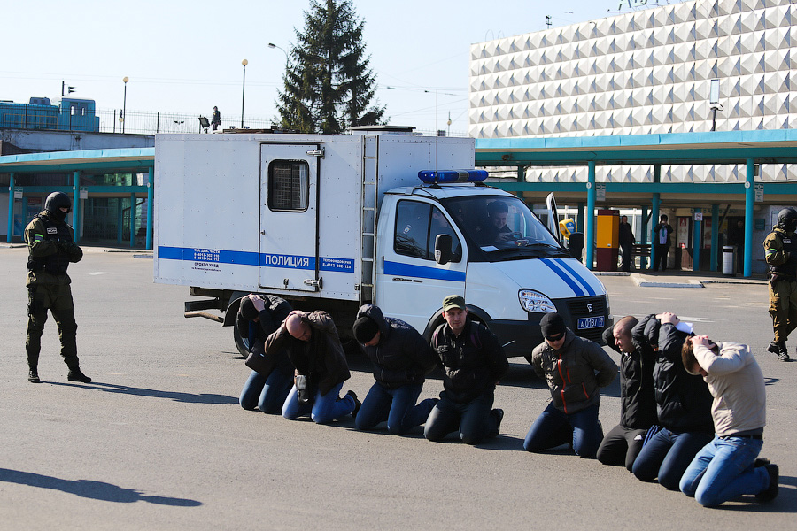 «Утерли нос»: на автовокзале Калининграда прошли антитеррористические учения