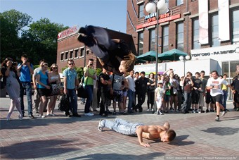  В парке «Южном» открылась первая спецплощадка для турникменов 