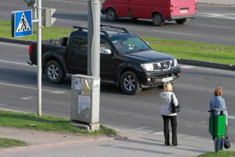 В 2011 году в регионе водители стали чаще сбивать пешеходов