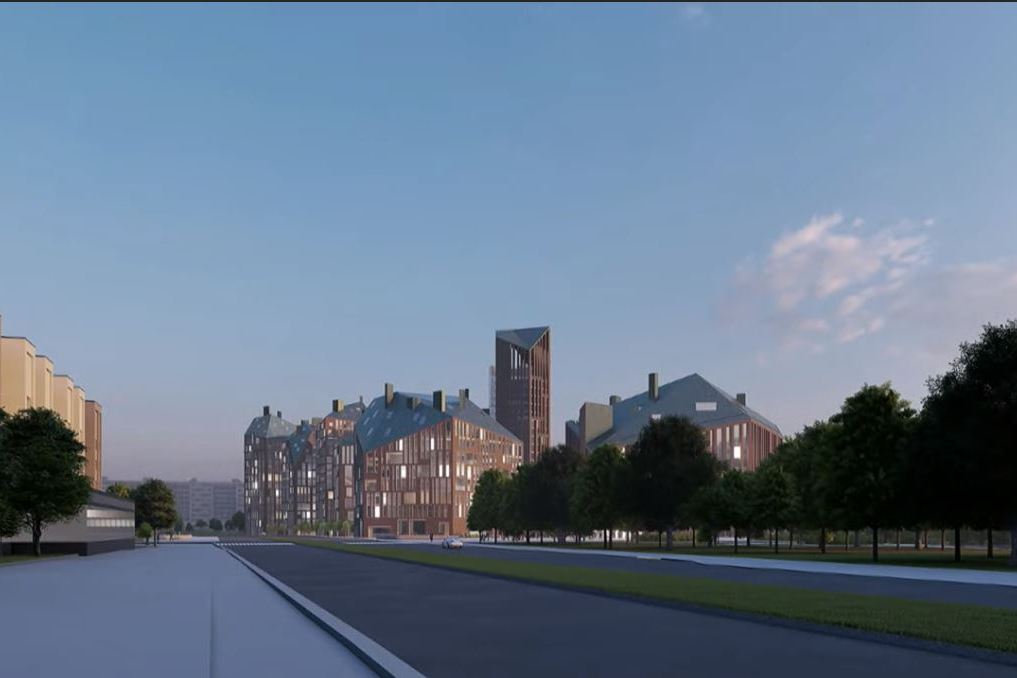 Стометровая башня: архитекторы презентовали проект застройки территории у Дома Советов (фото) (видео)