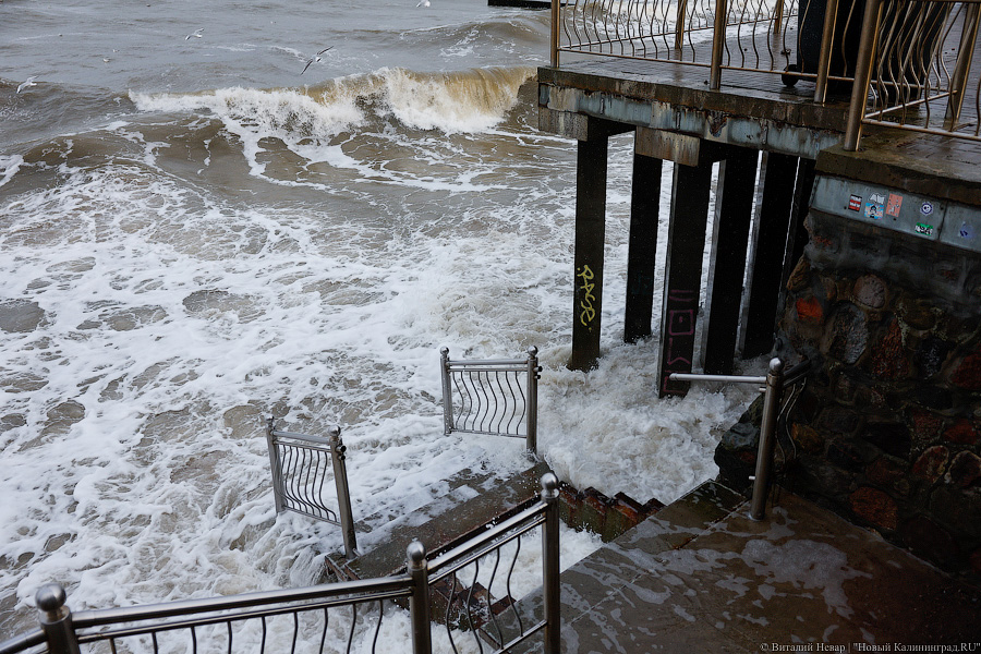 Кто здесь царь: последствия штормов на побережье (фото)