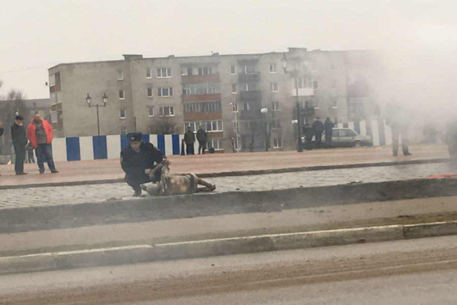 «Силы зла»: что известно про [Роскомнадзор] у храма в Гусеве