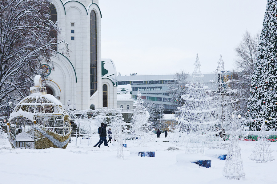 Хаос под белым покрывалом: как выглядит утонувший в снегу Калининград (фото)