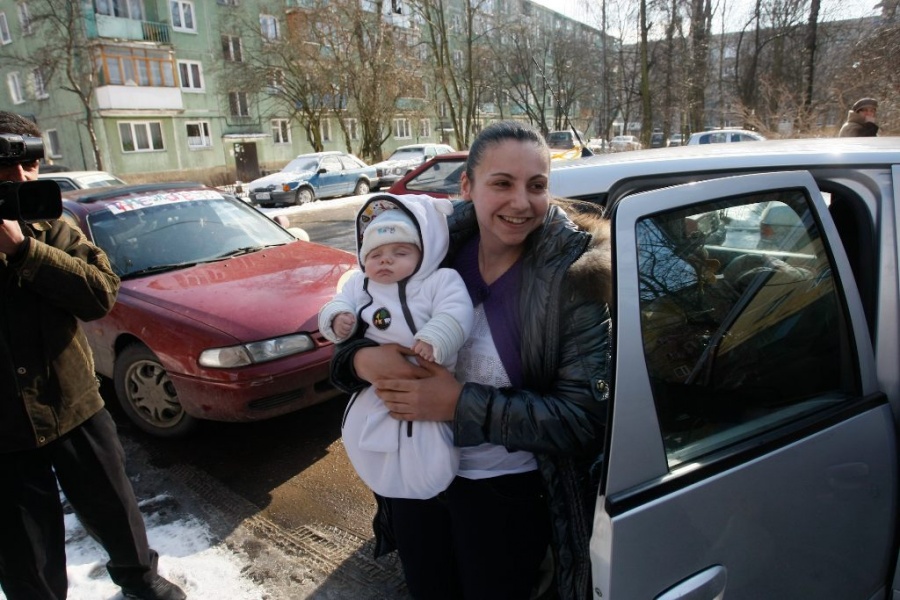 Маленький Жора вернулся домой : фоторепортаж Нового Калининград.Ru