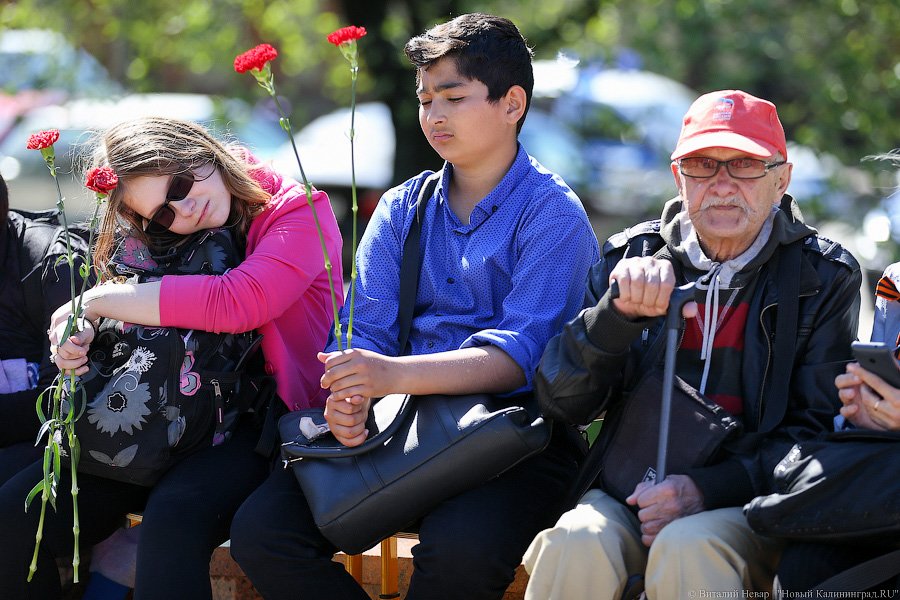 «А этот маленький»: в Калининграде прошел парад кадетов (фото)