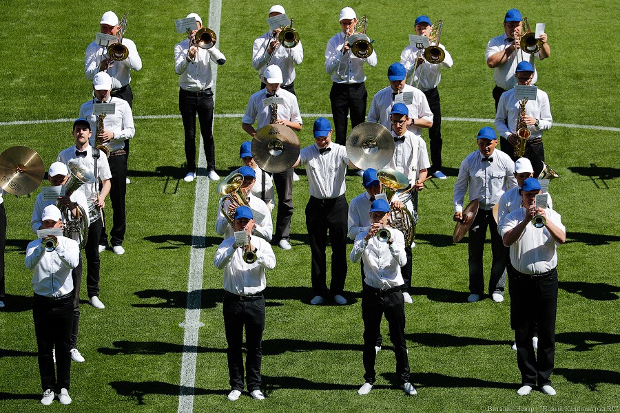 В обмен на пробки: церемония открытия и матч «Балтика» — «Тюмень» (фото)