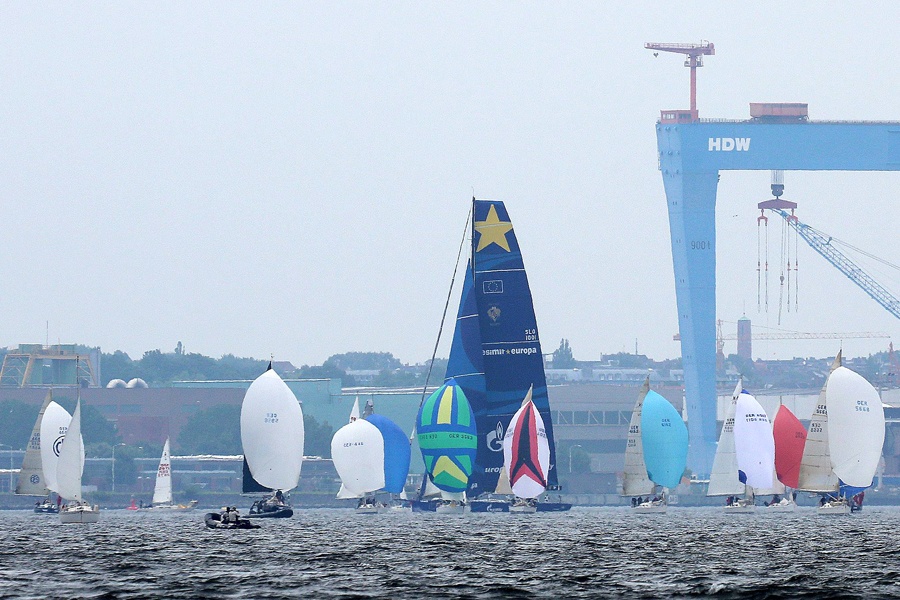 Калининградские яхтсмены приняли участие в Кильской неделе