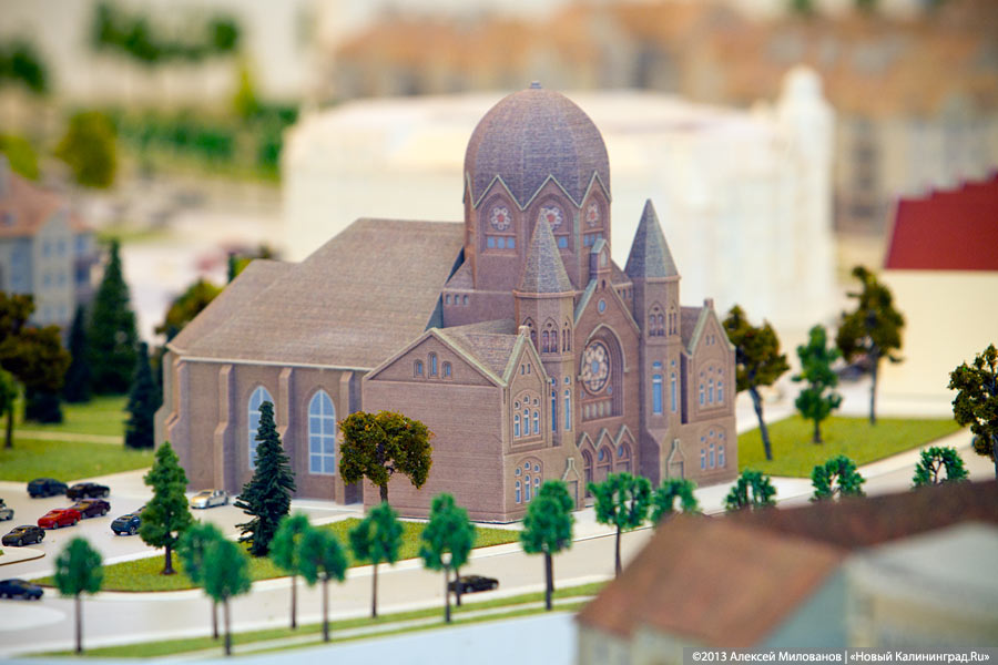 Настольный город: макет концепции застройки центра Калининграда (фото)