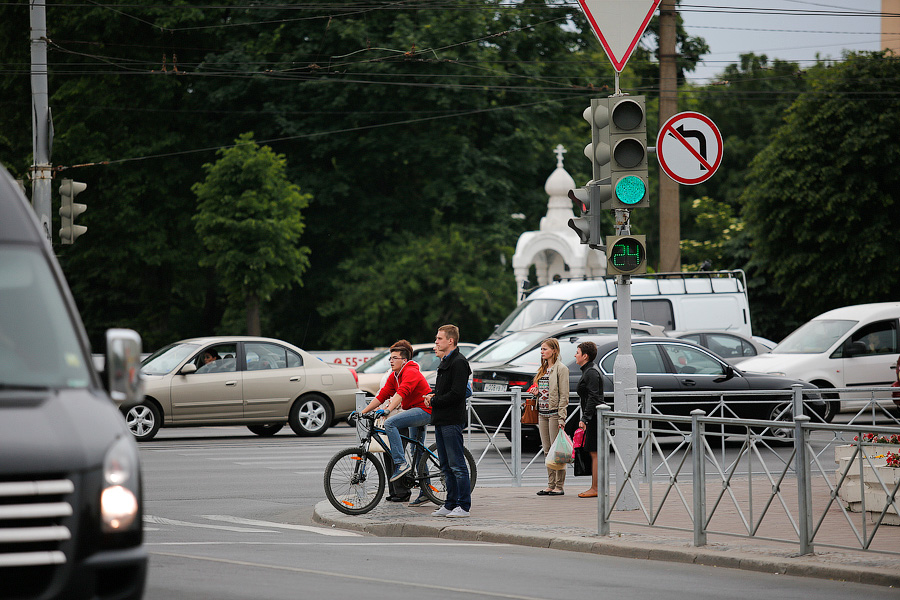 В Калининграде на площади Победы ликвидирован еще один пешеходный переход