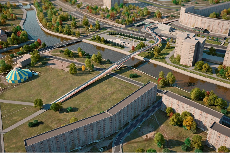 Эстакада в виде «колбасочки»: как градостроительный совет мосты обсуждал