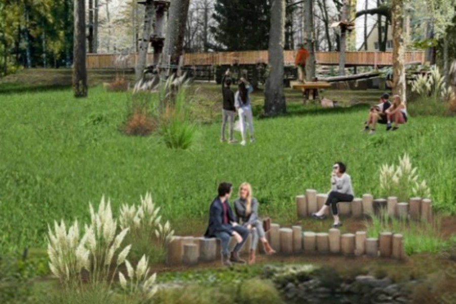 Эскизы: презентация проекта благоустройства центрального парка и территории у замка Рагнит 